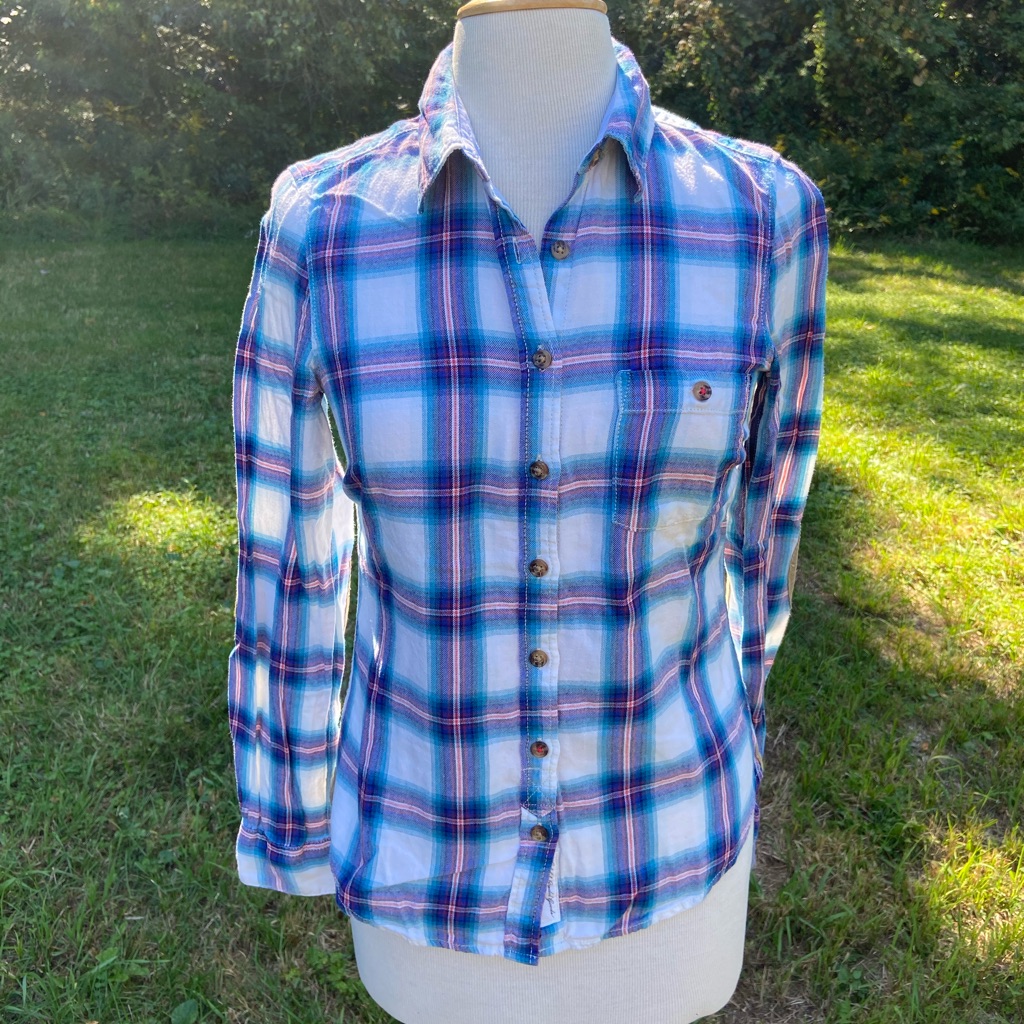 H&M Plaid Button-Down